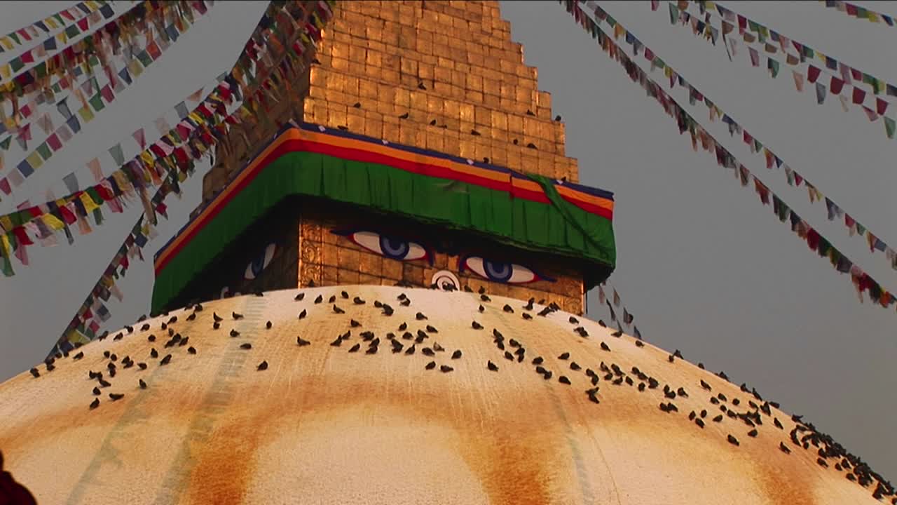 boudhanath stupa 확대 눈