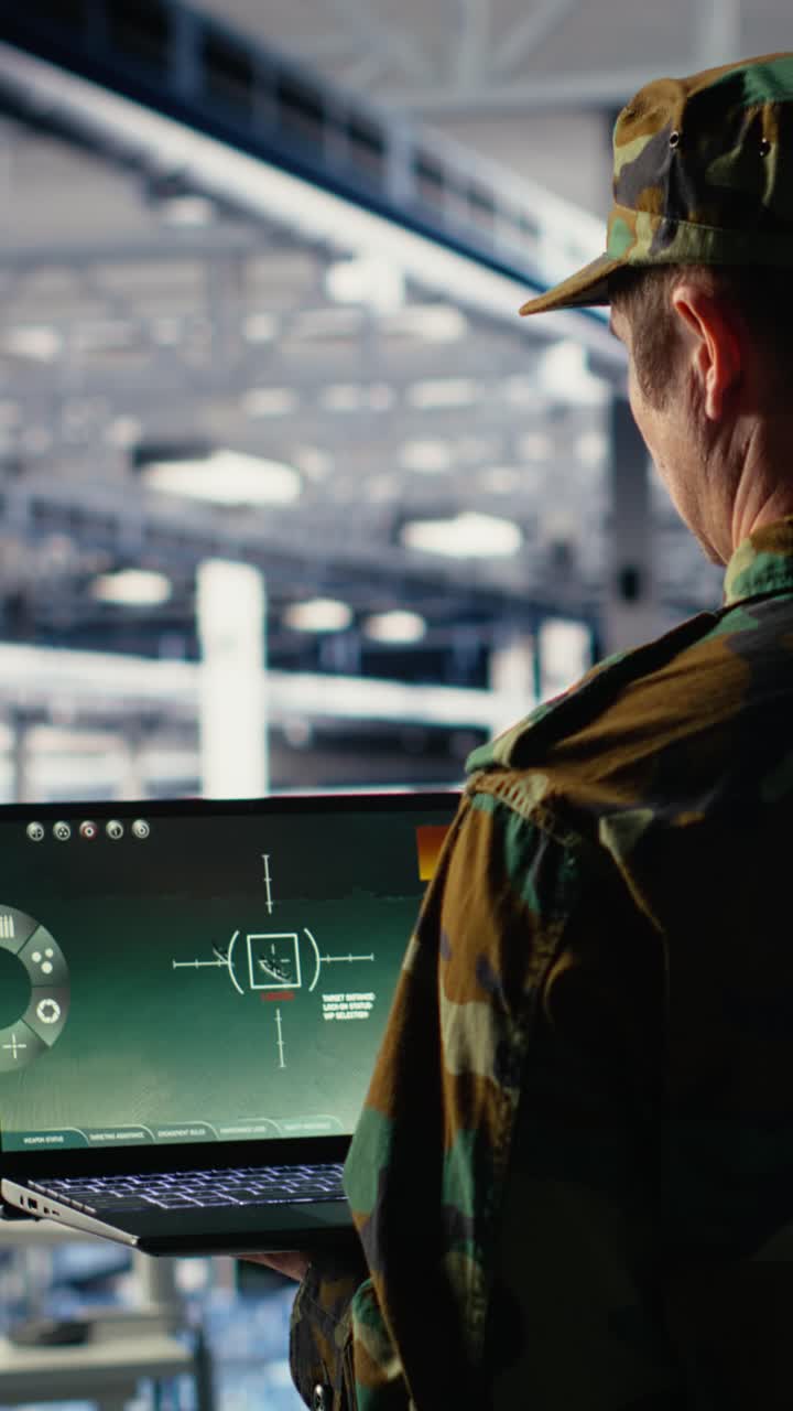 Vertical Video Army Expert In Data Center Integrating Ai Machine Learning Into Radar Systems