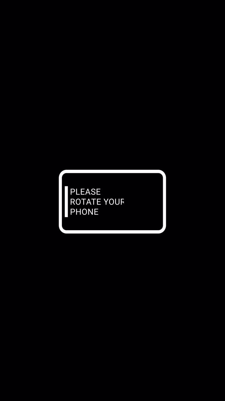 Messaggio animato per ruotare l'orientamento dello schermo del telefono.