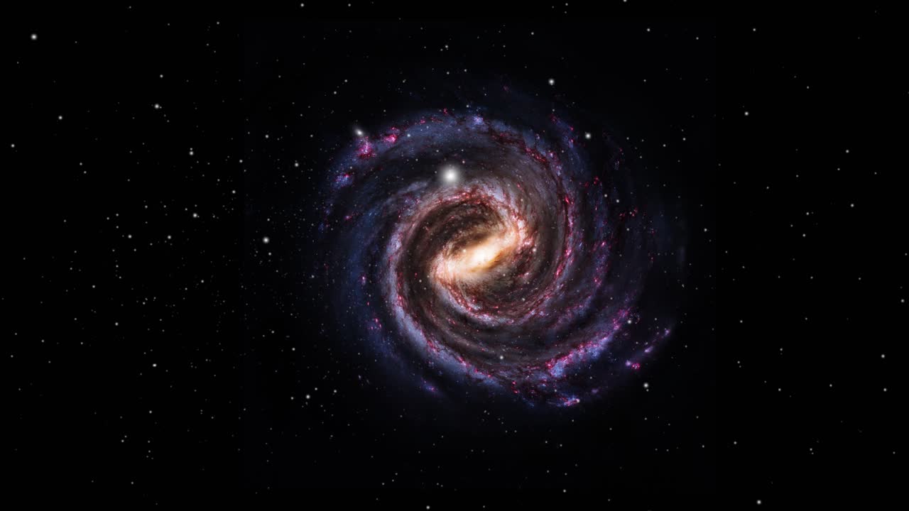 나선 성운과 우주의 우주, 우주의 은하수