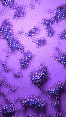 abstract purple sphere pattern