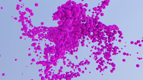formas geométricas rosadas abstractas