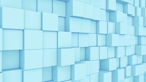 fondo de patrón de cubos azules modernos abstractos