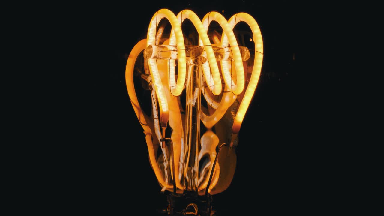 filamento led apagándose y encendiéndose de nuevo, parpadeando