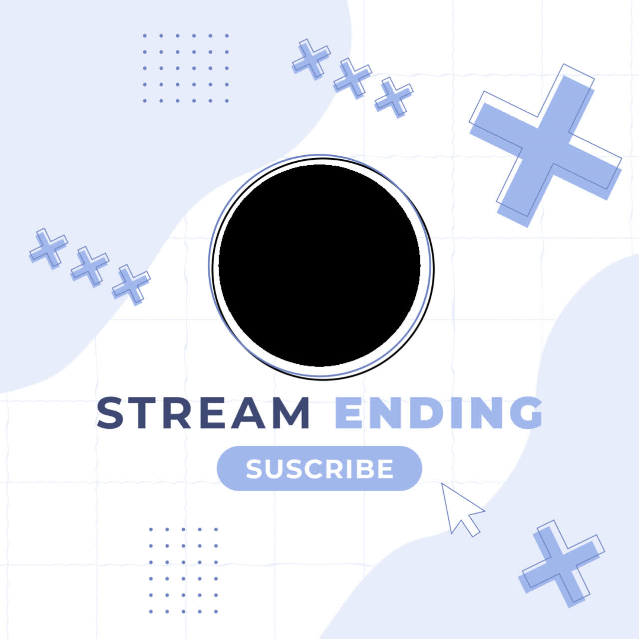 Skabelon til opslag om streamafslutning