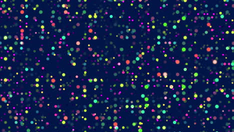 background of colorful randomly flickering lights