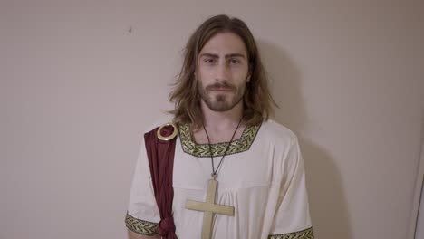 man in jesus costume