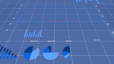 Animation-Mehrerer-Diagramme-Mit-Wechselnden-Zahlen-Vor-Abstraktem-Hintergrund