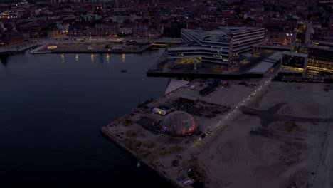 drone over dome of visions