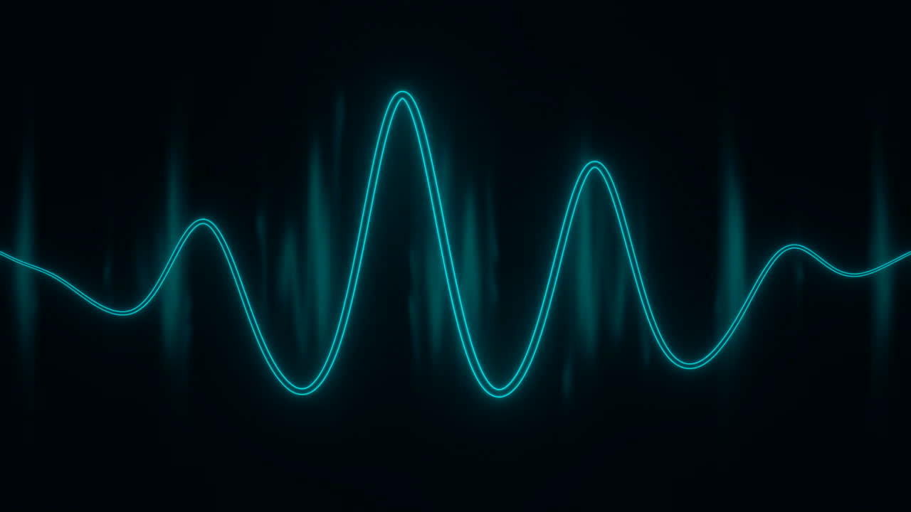 Abstract Neon Waveform
