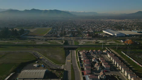 Santiago-Chile-Padre-Hurtado-municipal-streets-and-houses