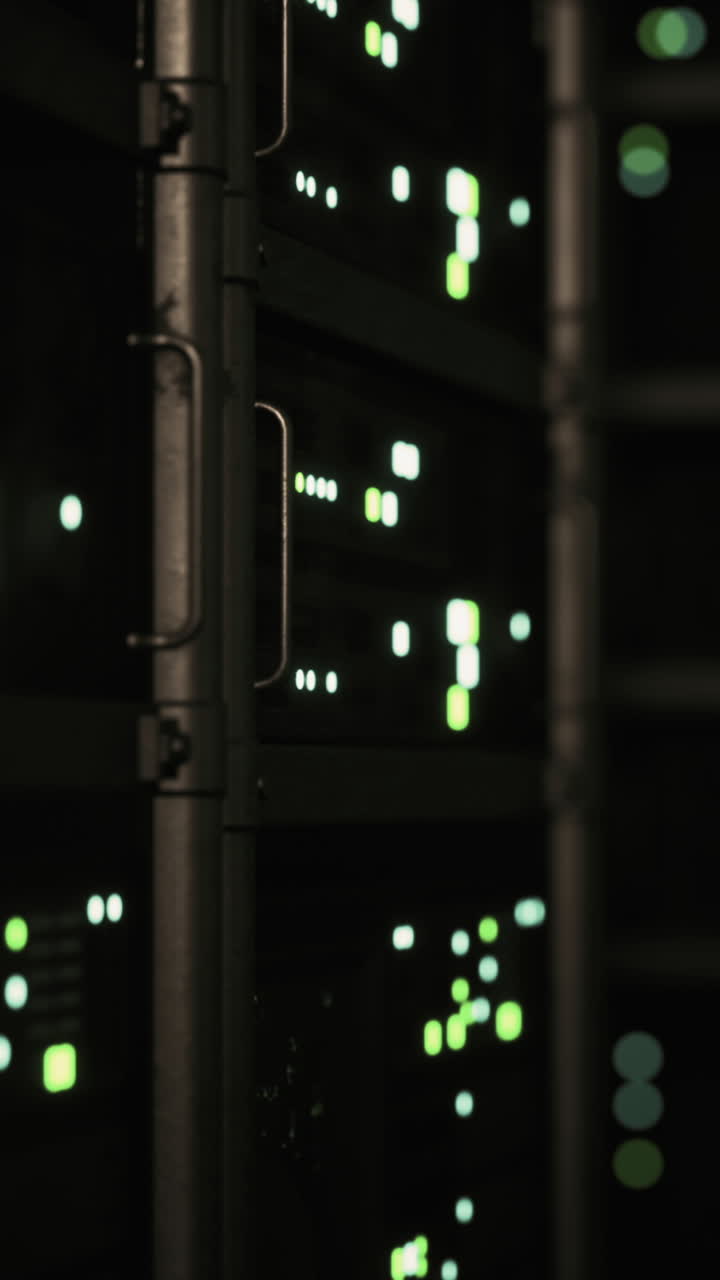 rack de servidor en un centro de datos