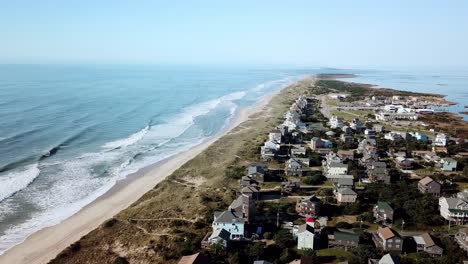 hatteras village nc, hatteras village north carolina, hatteras north carolina, the outer banks, the nc outer banks aerial