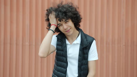 teenager looking frustrated
