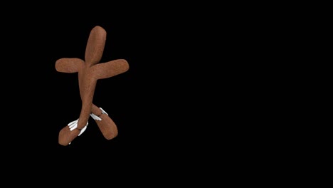 el baile de la galleta en bucle
