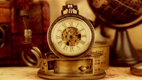 reloj de bolsillo de época