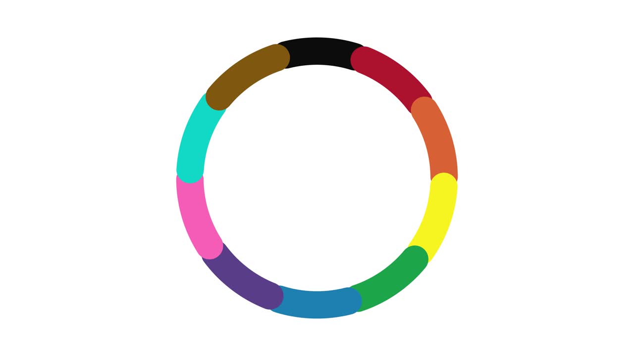 marco de círculo celebrando el orgullo gay