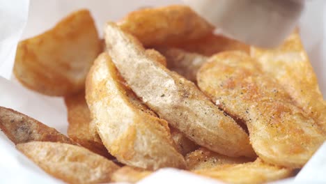 crispy potato wedges