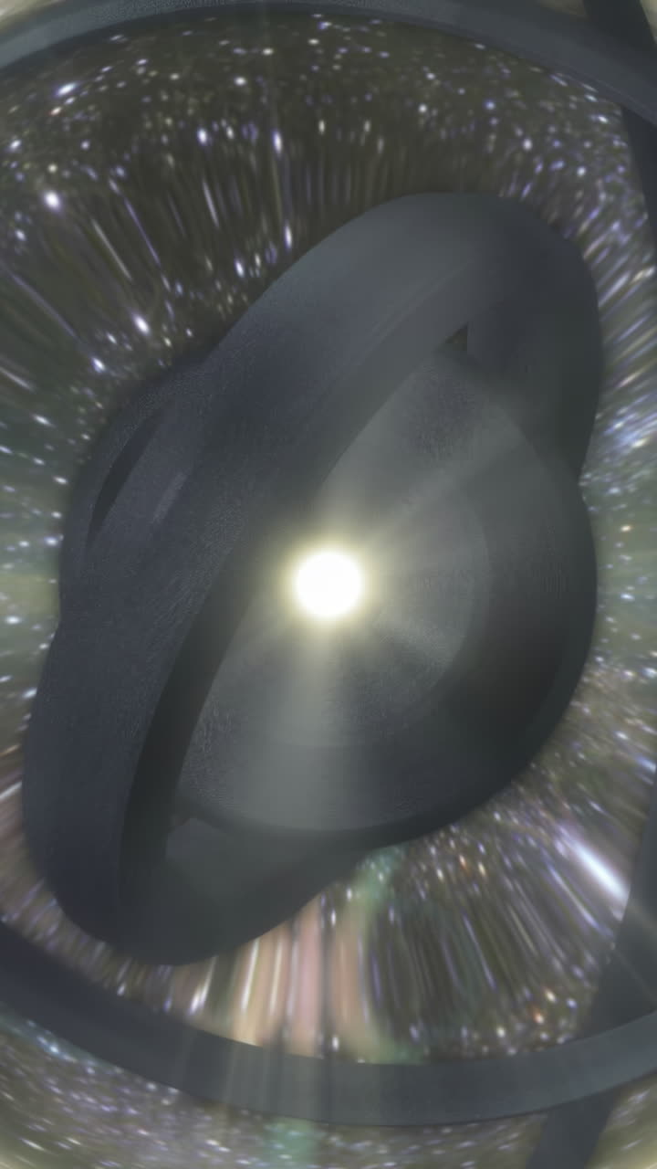 estructura cósmica abstracta