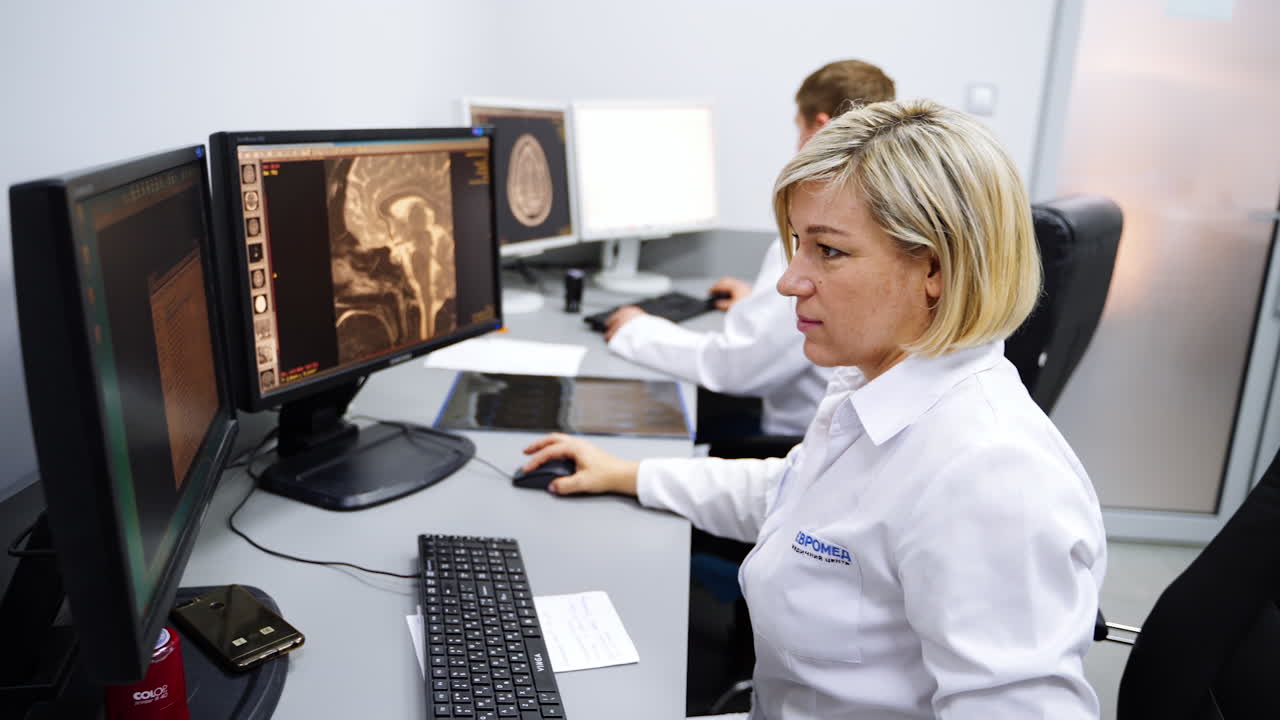 Medical Professionals Reviewing Medical Images
