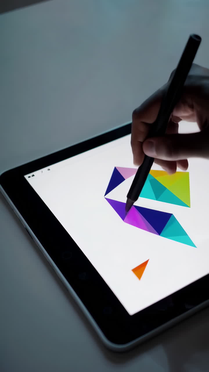 Tablet with Stylus for Digital Art