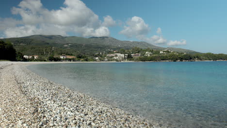 beach in corfu greece