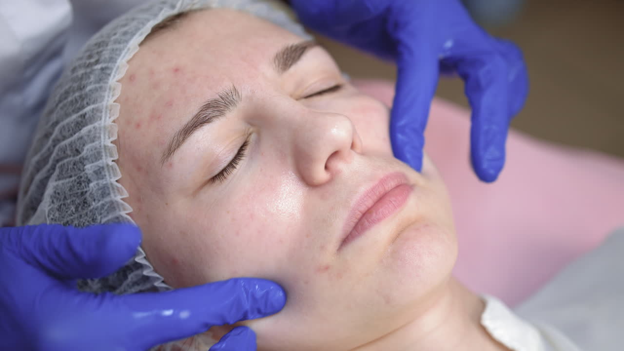 얼굴 마사지 세션