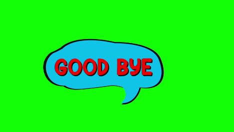 cartoon-goodbye-Comic-Bubble-speech-loop-Animation-video-transparent-background-with-alpha-channel.