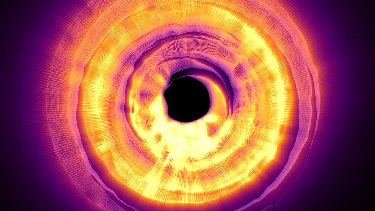 색의 빛 으로 추상적인 원