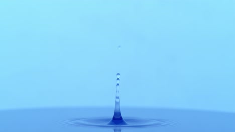 water drop in slow motion