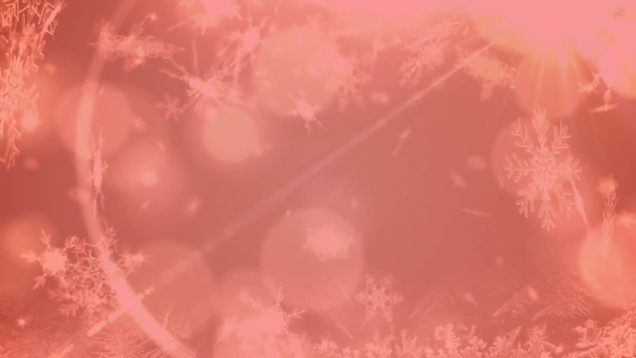 보케와  ⁇ 은 필터로 배경 위에 내리는 눈의 애니메이션