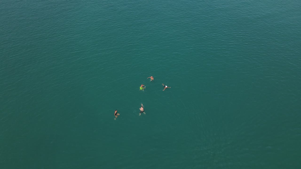 바다 휴가 수영 인간