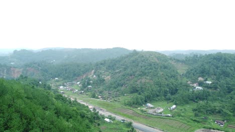 drone video of meghalaya's natural beauty.