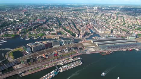 City-aerial-view-over-Amsterdam