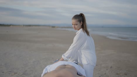 beach massage
