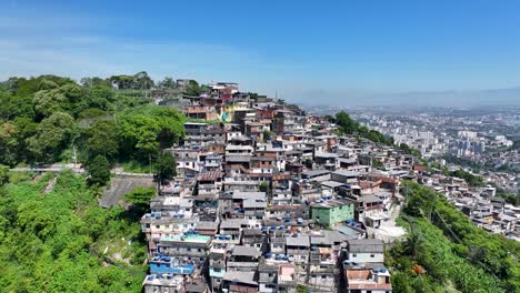 prazeres hill at rio de janeiro brazil