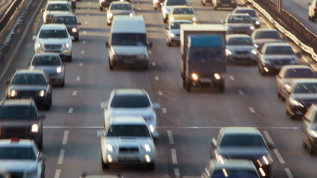 도시 교통의 시간 경과