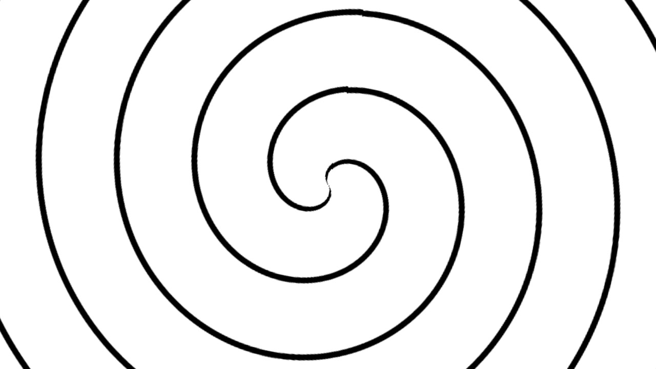 2D motion video transition with white and black line.