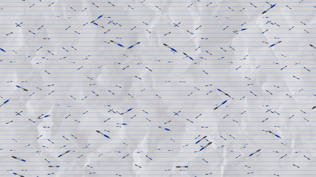 볼펜 루프 타일 배경이 떨어집니다.