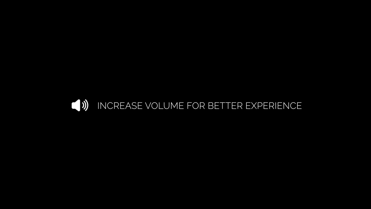 Animated Speaker Icon Audio Advisory With Volume Control Text