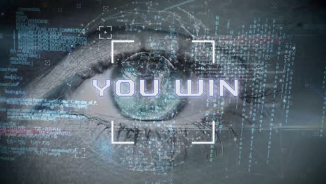 ganas el texto contra el ojo humano