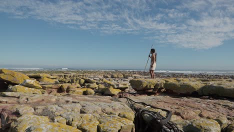 el primer pueblo costero indígena del sur de áfrica, el strandloper