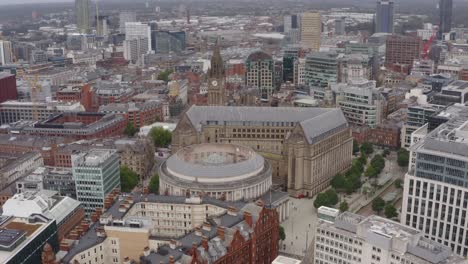 Drone-Shot-Orbitando-La-Biblioteca-Central-De-Manchester-03