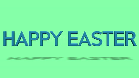 Rolling-Happy-Easter-text-on-green-gradient