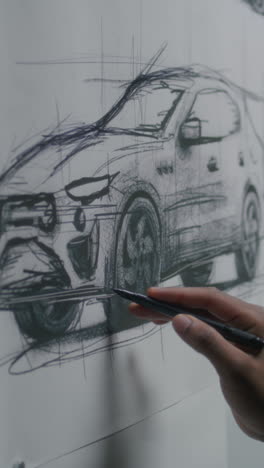 car design sketch