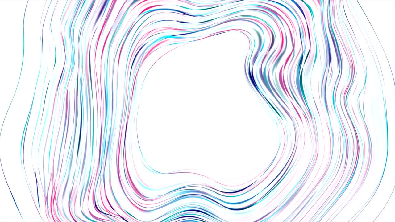 fondo de movimiento ondulado abstracto futurista con líneas curvas coloridas
