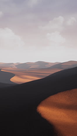 stunning desert landscape at sunset