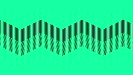 patrón gráfico abstracto de 4k animación en movimiento bucle sin costuras - verde