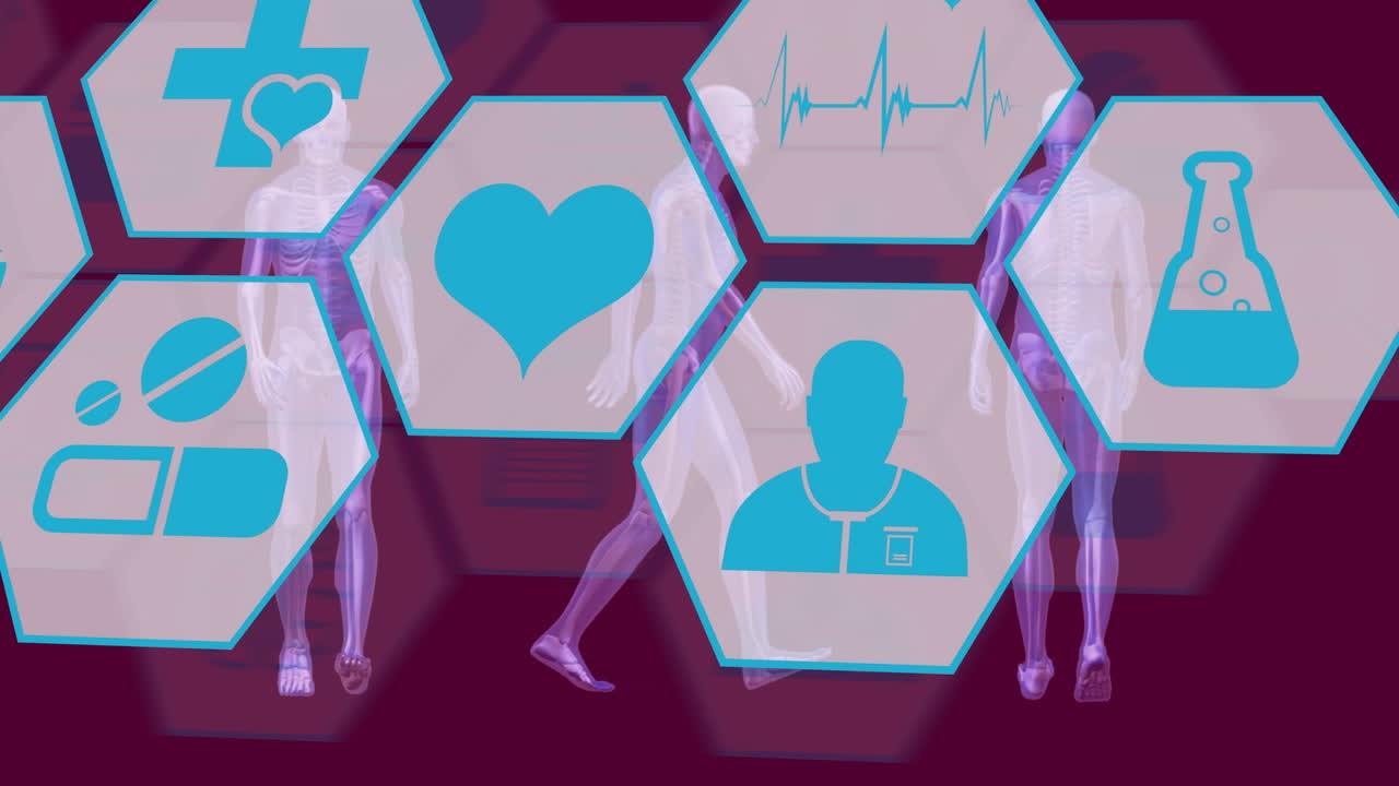 초록색 큐브의 줄 위에 검은 큐브의 줄의 애니메이션