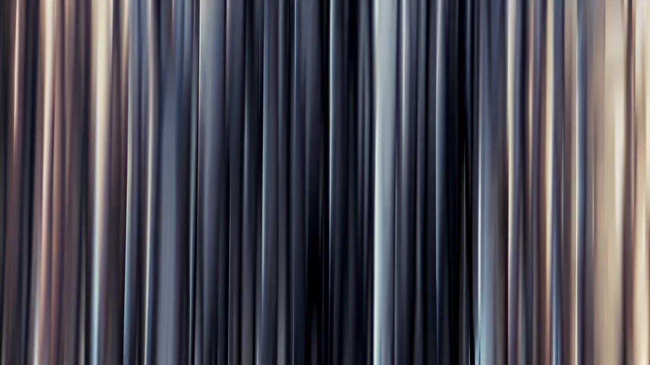 Loop continuo di linee verticali astratte con variazione dinamica del colore